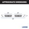 Luverne Regal 7 Polished Stainless 93 Oval W2W Steps Select Ford F250 F350 F450 477093-401733 - alternate 6